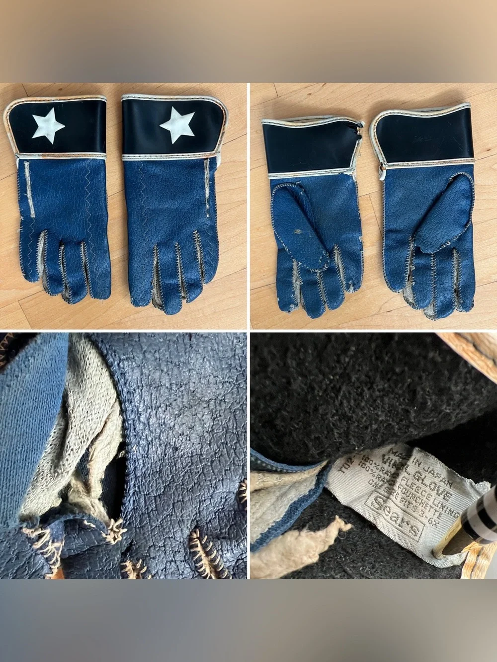 🤠2T-3T Vtg 70s Sears Blue Suede Kids Cowboy Costume Set Vest Chaps Ranchtone Hat